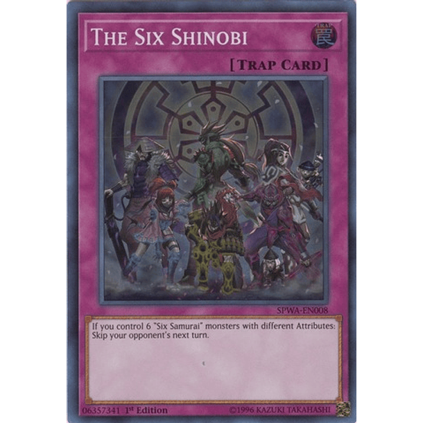 The Six Shinobi - SPWA-EN008 - Super Rare