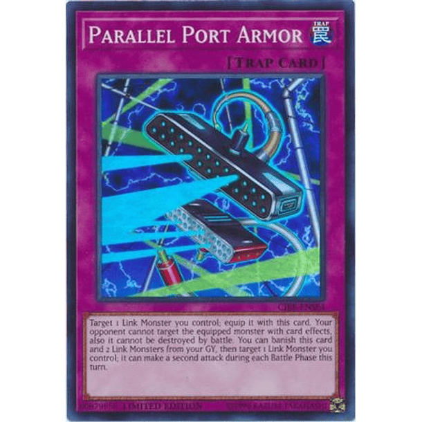 Parallel Port Armor - CIBR-ENSE4 - Super Rare Limited
