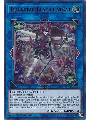 Trickstar Black Catbat - CIBR-EN044 - Ultra Rare