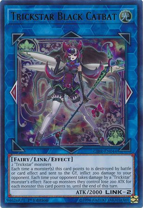 Trickstar Black Catbat - CIBR-EN044 - Ultra Rare