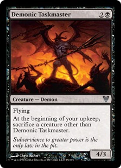 Demonic Taskmaster - ARS