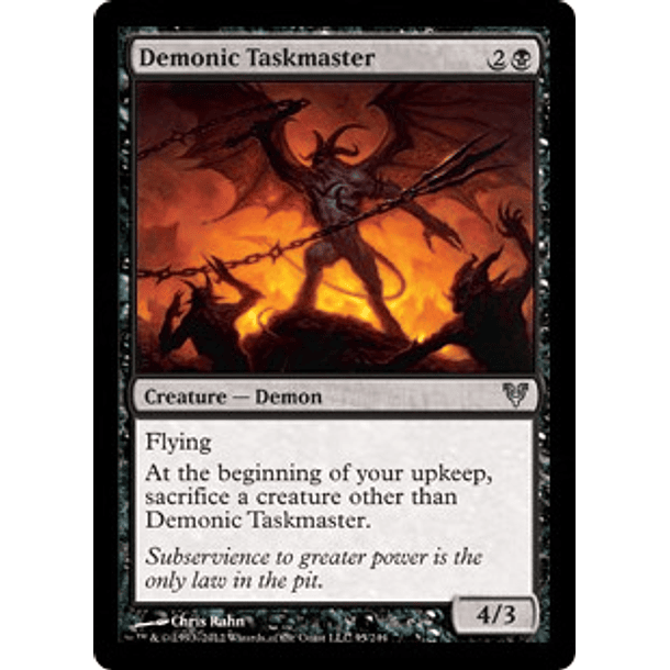 Demonic Taskmaster - ARS