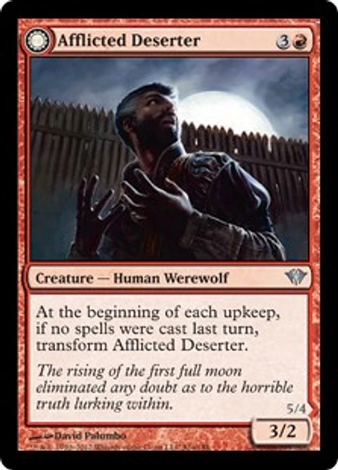 Afflicted Deserter | Werewolf Ransacker - DKA