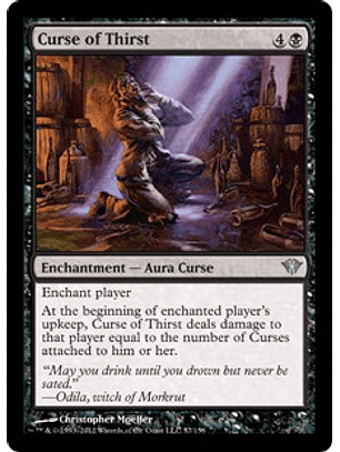 Curse of Thirst - DKA