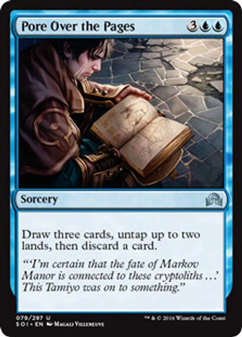 Pore Over the Pages - SOI