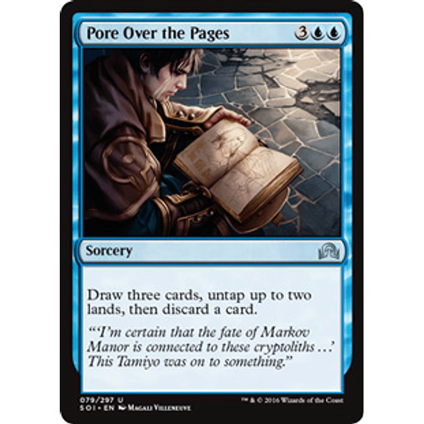 Pore Over the Pages - SOI