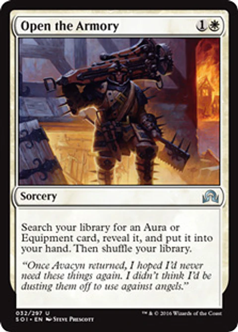 Open the Armory - SOI - U  ( jugada )