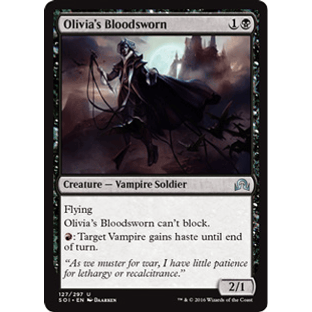 Olivia's Bloodsworn - SOI