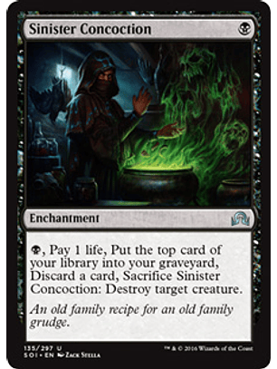 Sinister Concoction - SOI