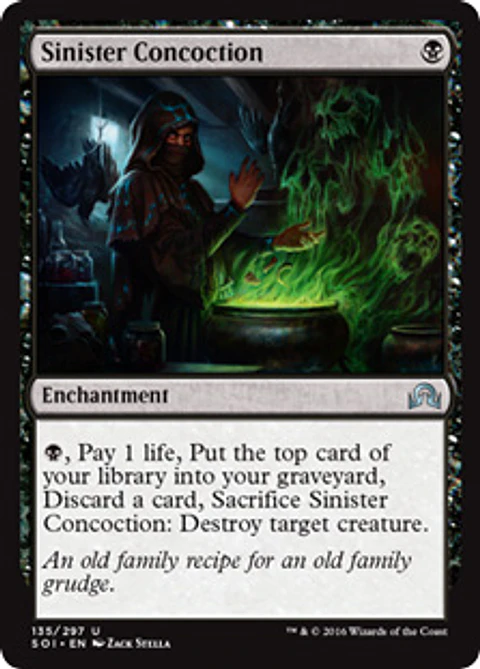 Sinister Concoction - SOI