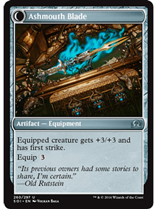 Neglected Heirloom | Ashmouth Blade - SOI