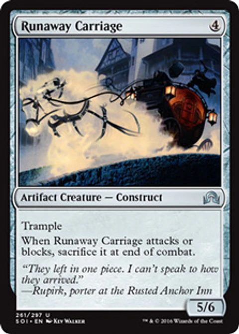 Runaway Carriage - SOI