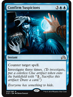 Confirm Suspicions - SOI