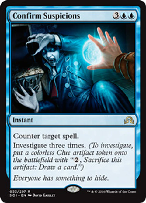 Confirm Suspicions - SOI