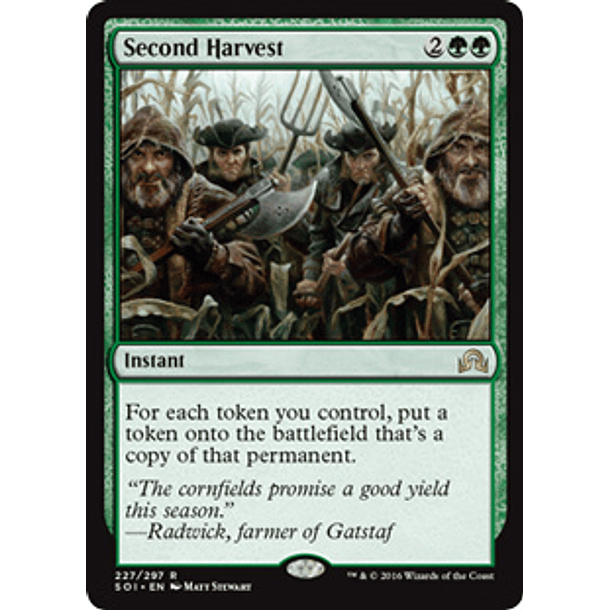 Second Harvest - SOI