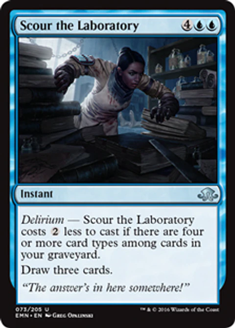 Scour the Laboratory - EMN