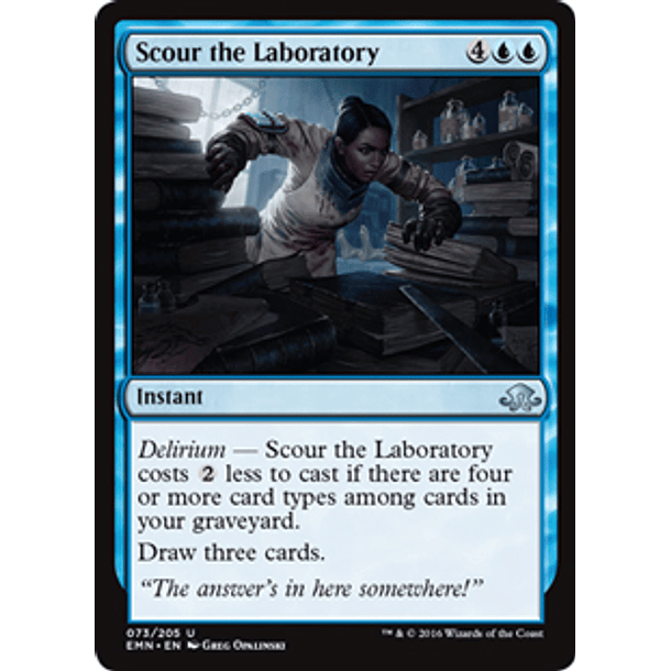 Scour the Laboratory - EMN