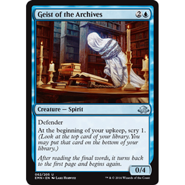 Geist of the Archives - EMN