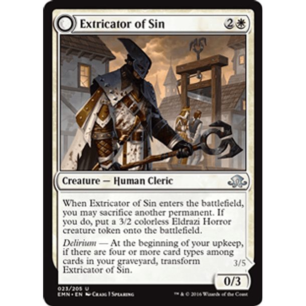 Extricator of Sin | Extricator of Flesh - EMN