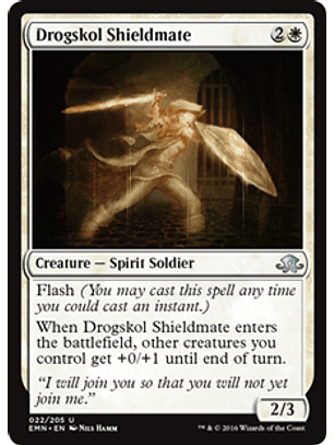 Drogskol Shieldmate - EMN