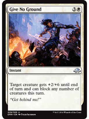 Give No Ground - EMN