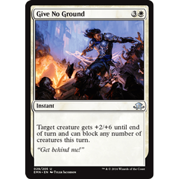 Give No Ground - EMN