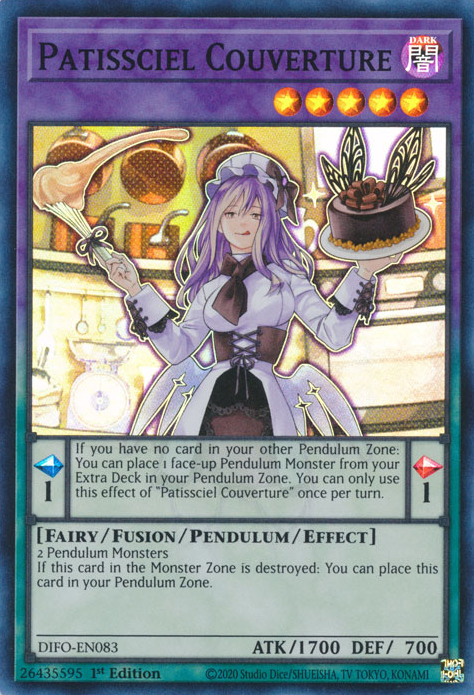 Patissciel Couverture - DIFO-EN083 - Super Rare 1