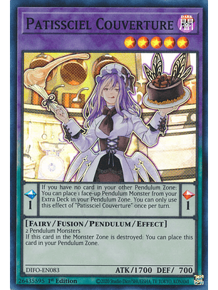 Patissciel Couverture - DIFO-EN083 - Super Rare