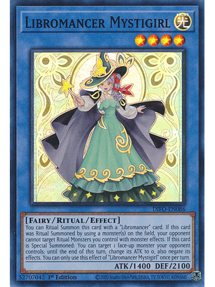 Libromancer Mystigirl - DIFO-EN086 - Super Rare