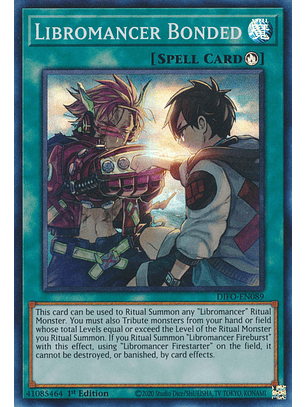 Libromancer Bonded - DIFO-EN089 - Super Rare