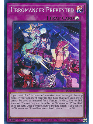 Libromancer Prevented - DIFO-EN091 - Super Rare