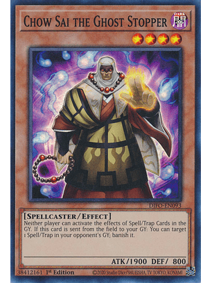 Chow Sai the Ghost Stopper - DIFO-EN093 - Super Rare