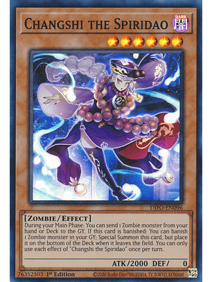 Changshi the Spiridao - DIFO-EN096 - Super Rare