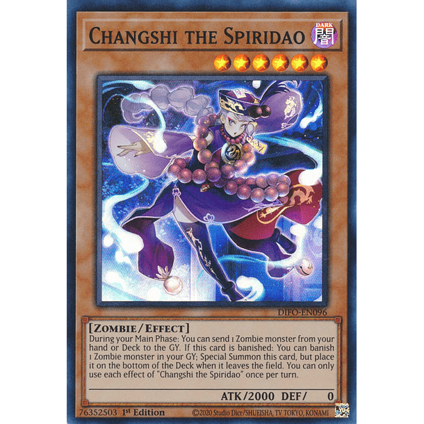 Changshi the Spiridao - DIFO-EN096 - Super Rare