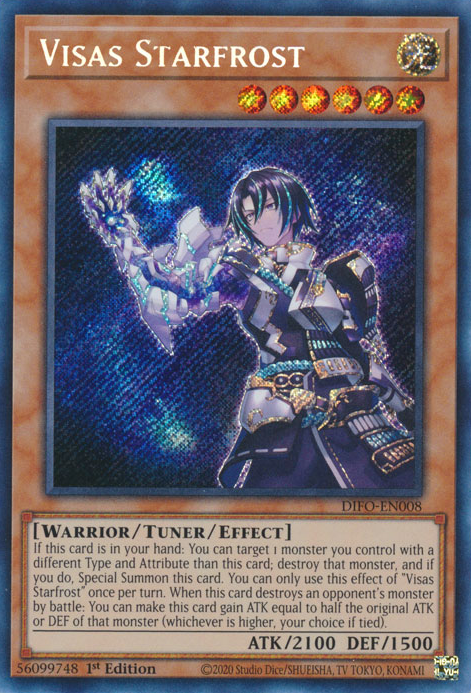 Visas Starfrost - DIFO-EN008 - Secret Rare  1