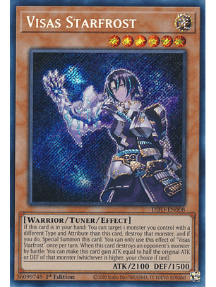Visas Starfrost - DIFO-EN008 - Secret Rare 