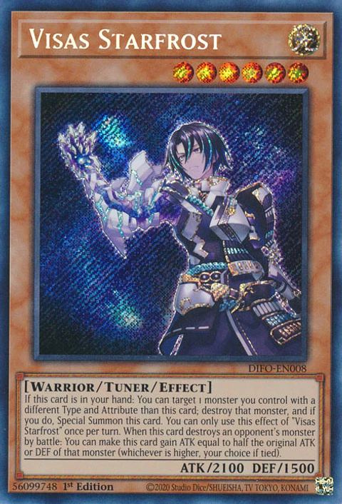Visas Starfrost - DIFO-EN008 - Secret Rare 