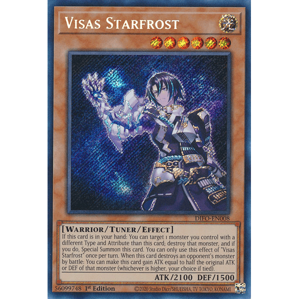 Visas Starfrost - DIFO-EN008 - Secret Rare 