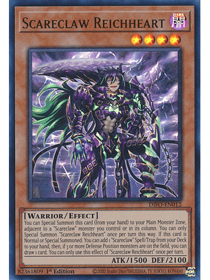 Scareclaw Reichheart - DIFO-EN012 - Ultra Rare 