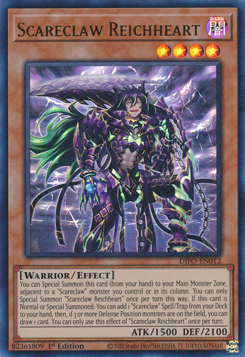Scareclaw Reichheart - DIFO-EN012 - Ultra Rare 