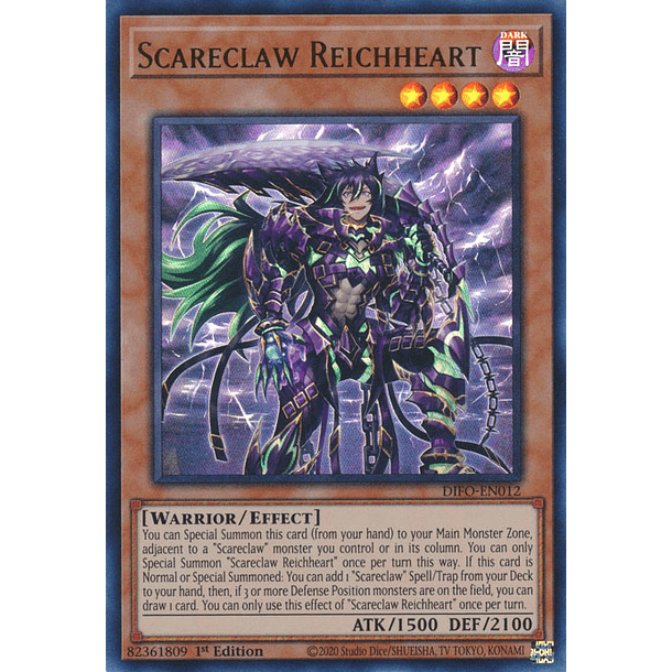 Scareclaw Reichheart - DIFO-EN012 - Ultra Rare 