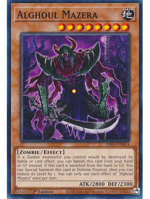 Alghoul Mazera - DIFO-EN014 - Common