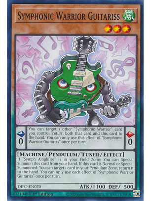 Symphonic Warrior Guitariss - DIFO-EN020 - Common