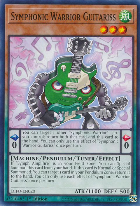 Symphonic Warrior Guitariss - DIFO-EN020 - Common