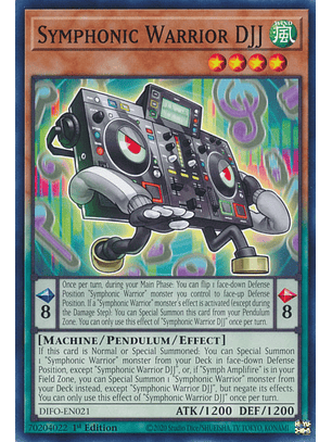 Symphonic Warrior DJJ - DIFO-EN021 - Common