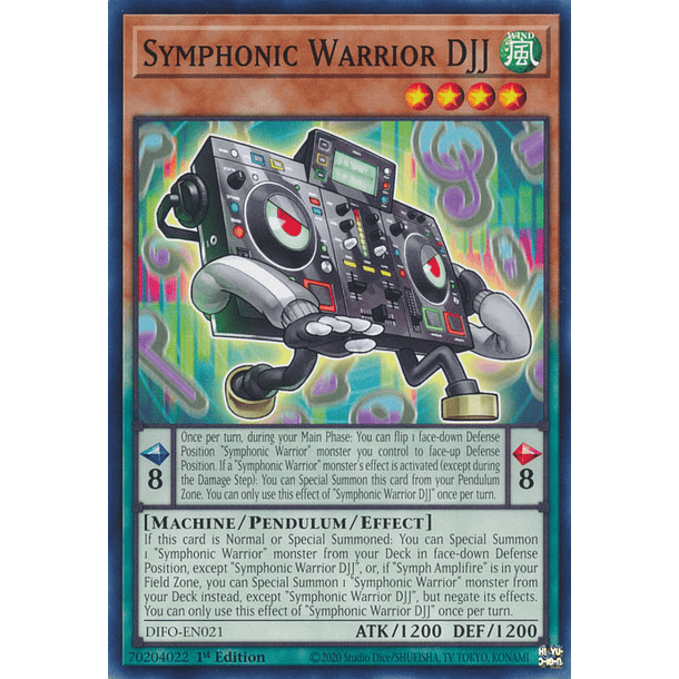 Symphonic Warrior DJJ - DIFO-EN021 - Common