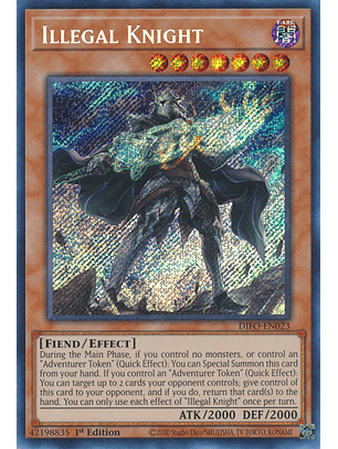 Illegal Knight - DIFO-EN023 - Secret Rare