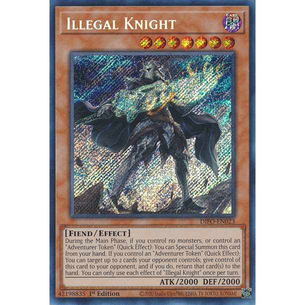 Illegal Knight - DIFO-EN023 - Secret Rare