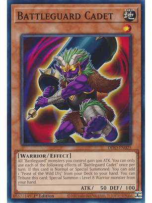 Battleguard Cadet - DIFO-EN025 - Common 