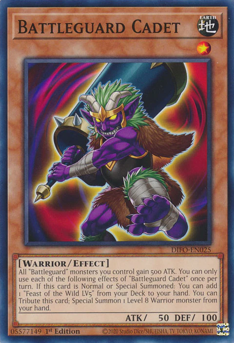 Battleguard Cadet - DIFO-EN025 - Common 